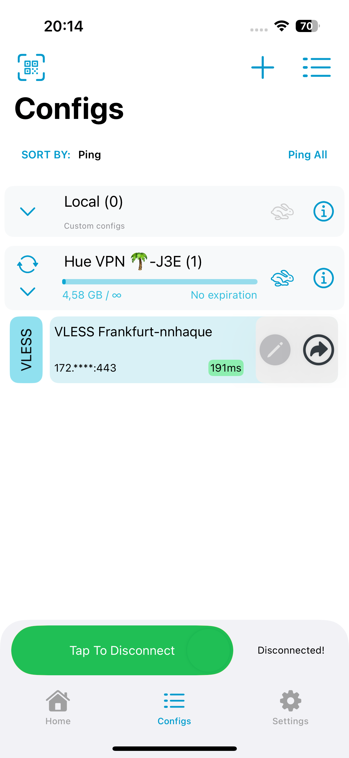 V2BOX connected